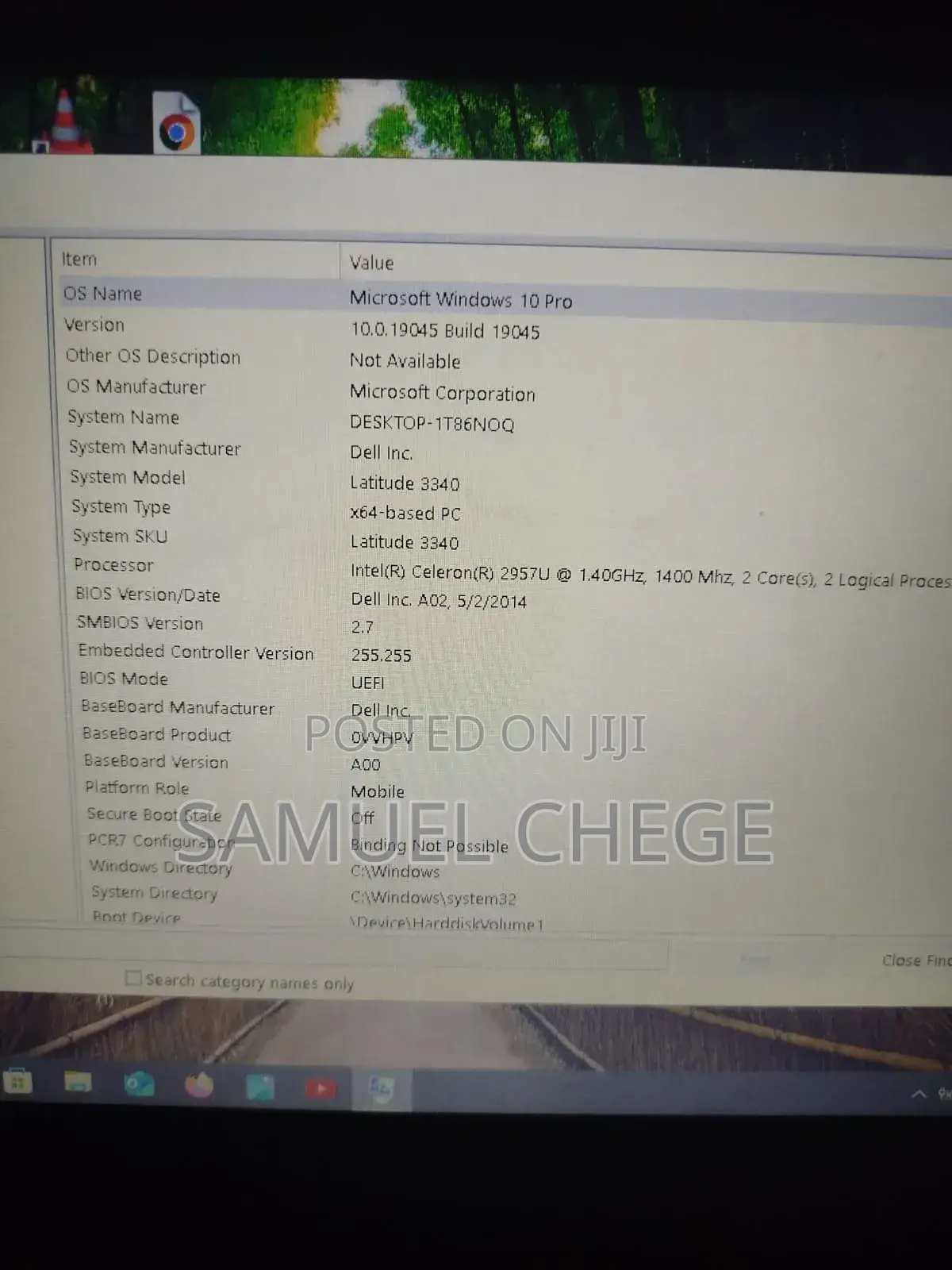 Laptop Dell Latitude 3350 4GB Intel Celeron HDD 256GB