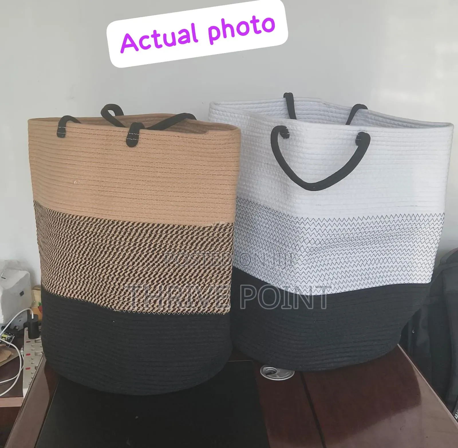 High Quality Heavy Woven Rope Multifuctional Laundry Bag