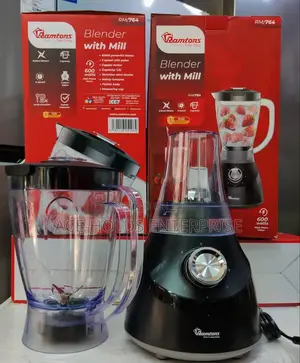 1.5 Litres Ramtons Electric Blender 2 In1 - Rm/764 600watts