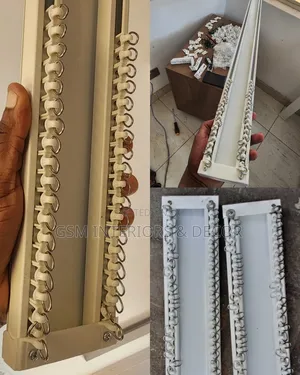 Aluminium Double Curtain Rails With Smooth/Silent Roller Glinds