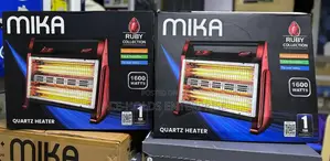 Mika Mh103 - Quartz Heater, 800-1600w - Red Black