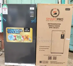 2 Star Rate - Smartpro Top Freezer Single Door Fridge - 90 Litres