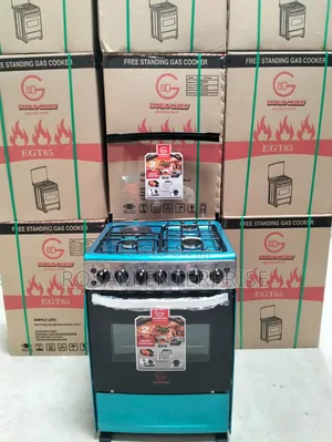 60*65 Eurochef Free Standing 3 Gas +1 E Cooker With Electric Oven