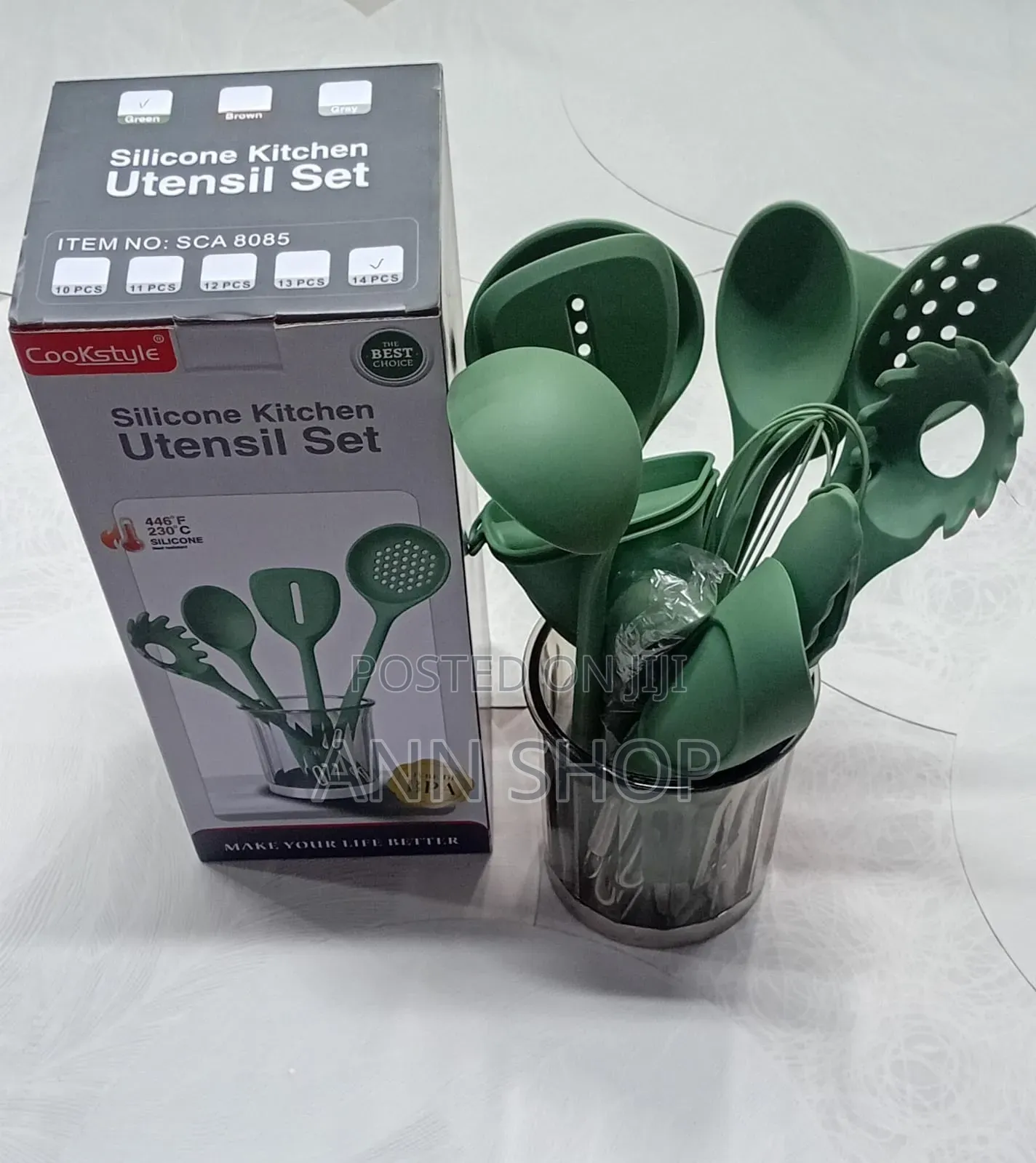 14 Pieces Silicon Spoons