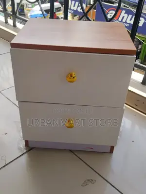 Julz Bedroom Side Table With Drawers- Sidebed