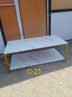 Marble Effect Coffee Table.