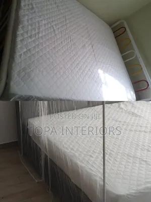 Lury Bedding White 4x6 Quilted Fitted Waterproof Mattress Protectors