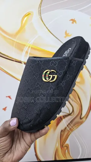 High Quality Black Gucci Clogs
