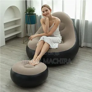 Inflatable Lazy Sofa With Foot Rest