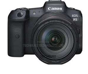 Canon Eos R5 Mirrorless Camera With 24-105mm F/4 Lens