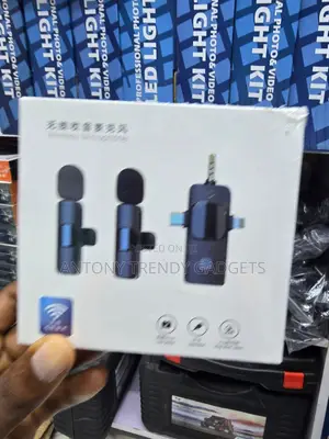 2.4ghz Dual Wireless Mic For Vlogging Interviews Streaming