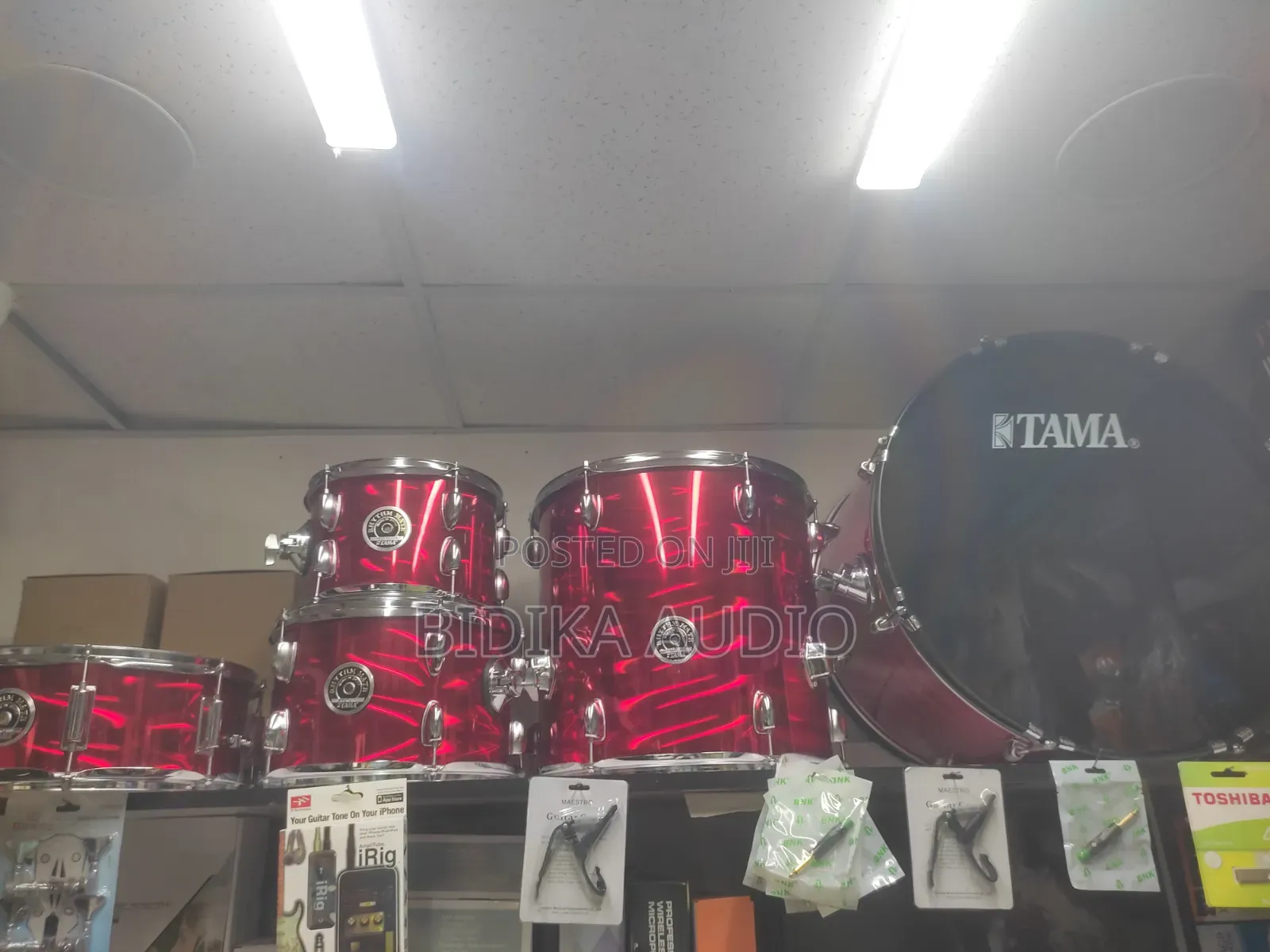 Acoustic Drum Set Components 5pc