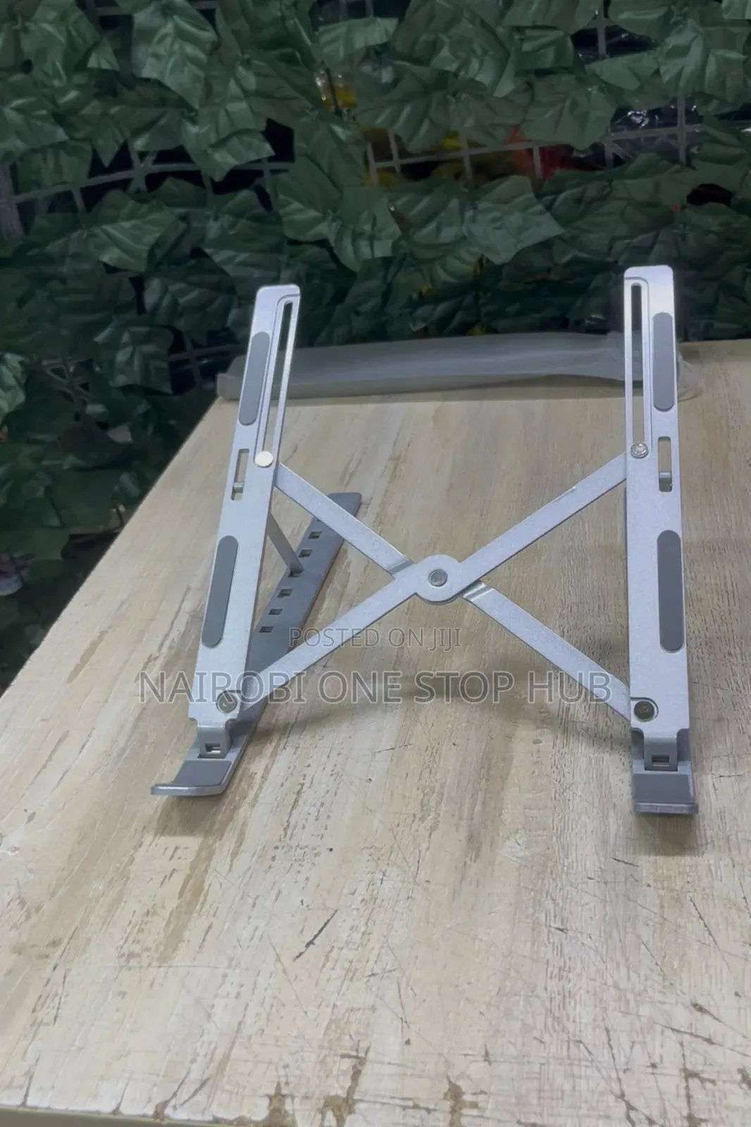 Metallic Laptop Stand