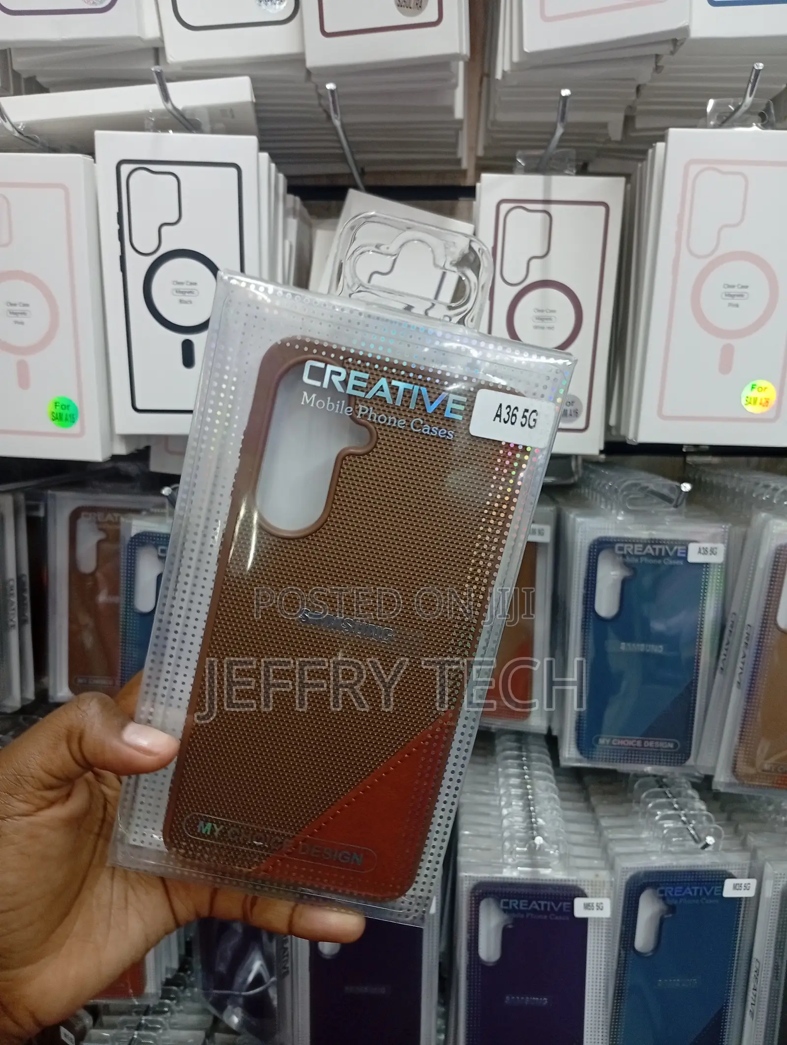 Samsung Galaxy A36 Finely Textured Mesh Grid Pattern Case