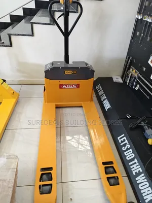 Aico Semi-Electric Pallet Truck , 300kg Load Capacity