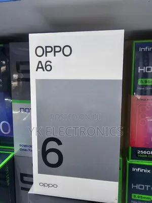 New Oppo A6 256 GB Blue