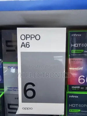 New Oppo A6 256 GB Blue