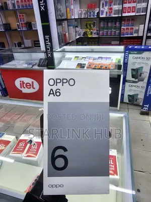 New Oppo A6 256 GB Blue