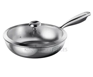 Oraimo Chefflare Ohks-004 Durable Premium Stainless Steel Deep Fry Pan