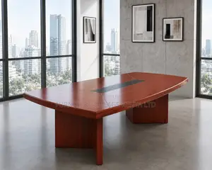 Mahogany Boardroom Table