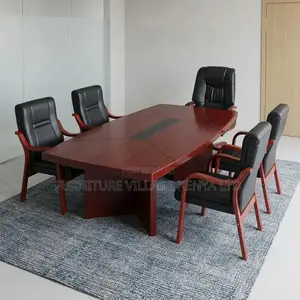Mahogany Boardroom Table