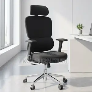 Office Chair : Black Robin Orthopedic Office Seat