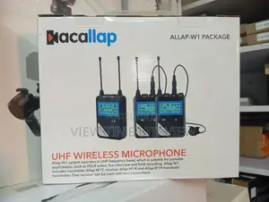 Kacallap Allap W1 Wireless Lapel Lavalier Microphone System
