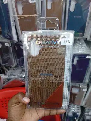 Samsung Galaxy A06 Leather-Style Minimalist Back Case