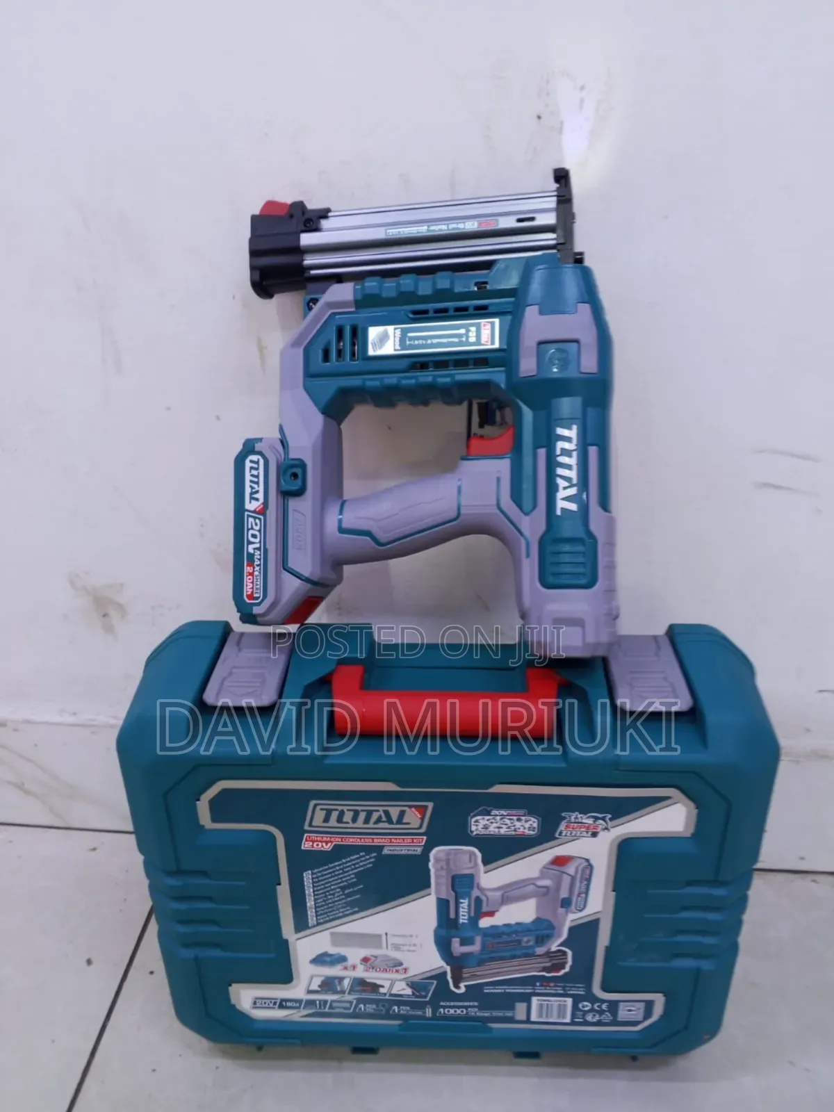 Total Cordless Brad Nailer – Professional Woodworking Nail Gun