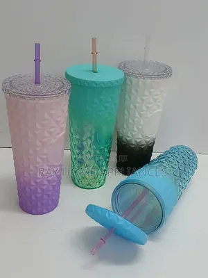 Double Walled Coloured Acrylic Water / Juice Tumbler