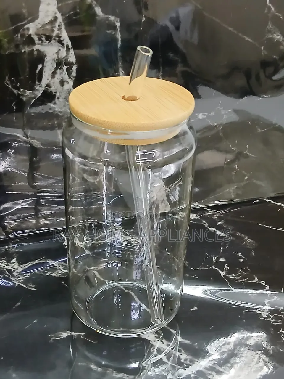 Portable Smoothie Jar With Straw