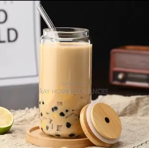 Portable Smoothie Jar With Straw