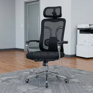 Orthopedic High-Back Office Seat