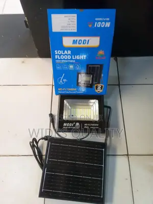 Modi Solar Flood Light With 300° Rotation Capabilities.