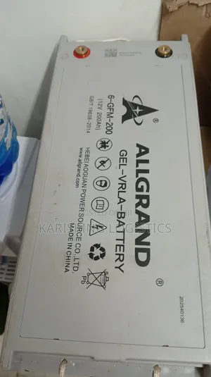 Allgrand 200ah Gel Battery
