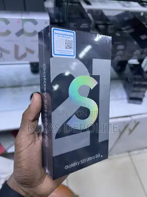 New Samsung Galaxy S21 Ultra 5G 256 GB Black
