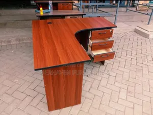 L-Shaped Office Study Desk–Modern Corner Workstation for Home Office