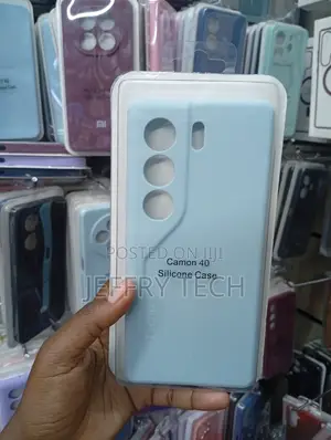 Tecno Camon 40 Soft-Touch Liquid Silicone Cover