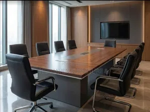 2.4m Office Boardroom Table–Conference Table for Professional Meetings