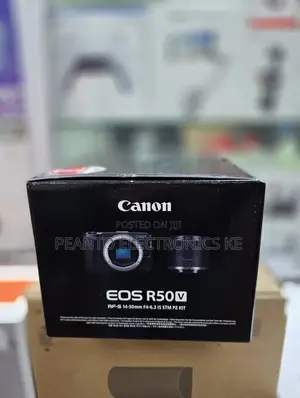 Canon Eos R50v Mirrorless Camera With 14-30mm F/4-6.3 Lens