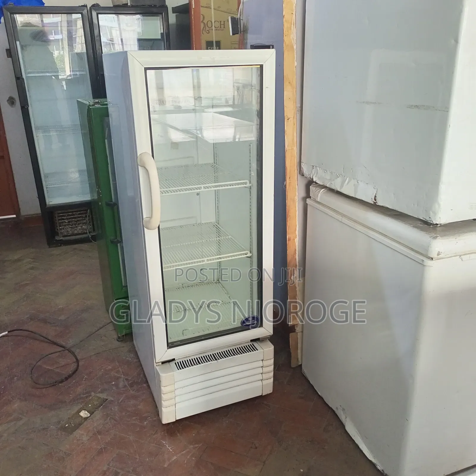 Three Tray White Fridge Medium