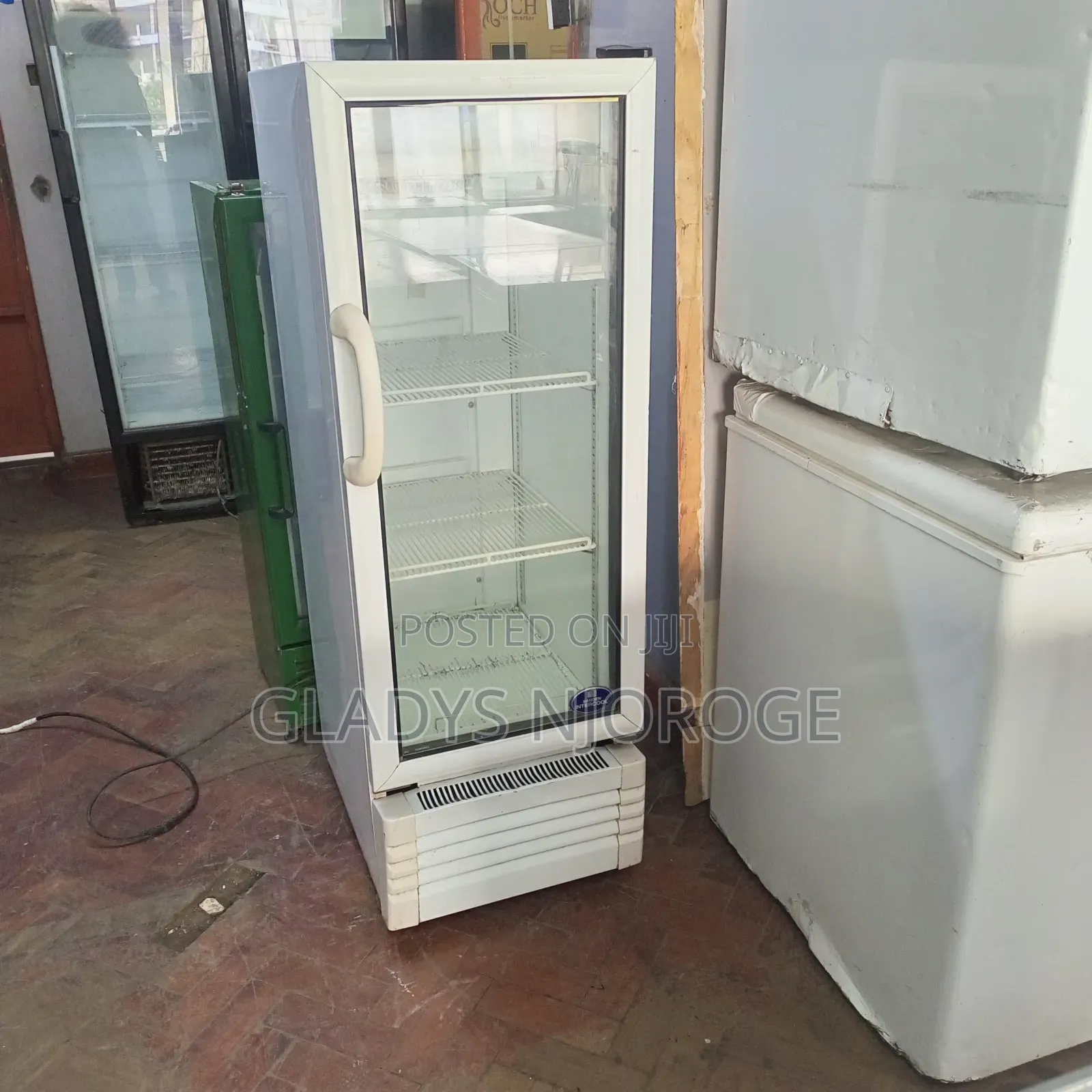 Three Tray White Fridge Medium