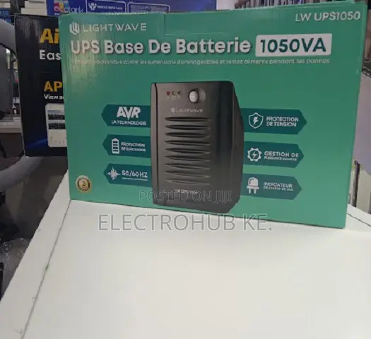 Lightwave 1050va Ups Surge Protection and Backup Power