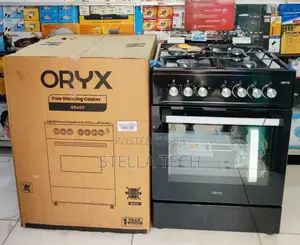 Mika Oryx Standing Cooker, 60cm X 60cm, 3 Gas Pool Jet Burners