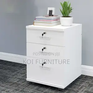 Office Cabinet : White Elitebloom Mobile Filing Cabinet