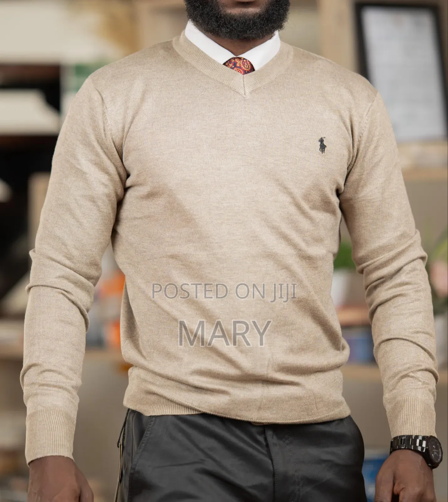 Light Office Sweaters.