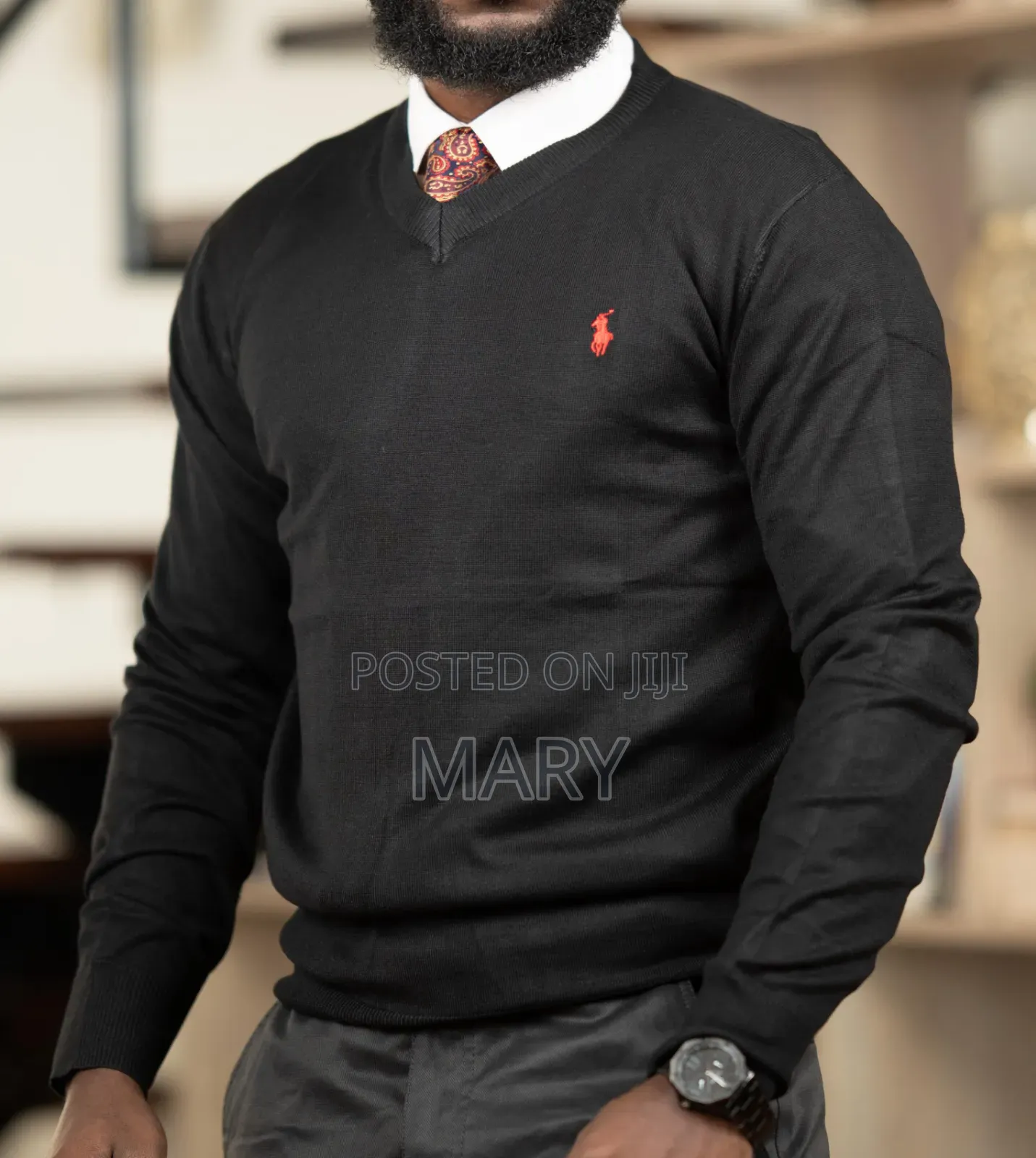 Light Office Sweaters.