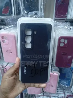 Infinix Hot 50 Pro+ Matte, Non-Slip Finish Case