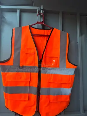 Multi-functional Safety Vest With Reflective Panels