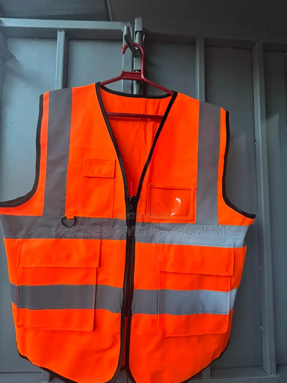 Multi-functional Safety Vest With Reflective Panels